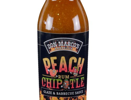 Peach Rum Chipotle Glaze & Barbecue Sauce